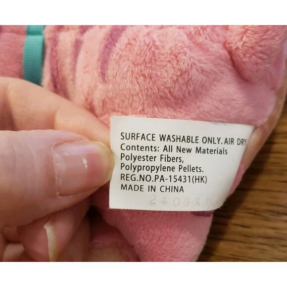 Disney Doc McStuffins Whispers Pink Kitty Plush Just Play Pet Vet 7” - Picture 7 of 7